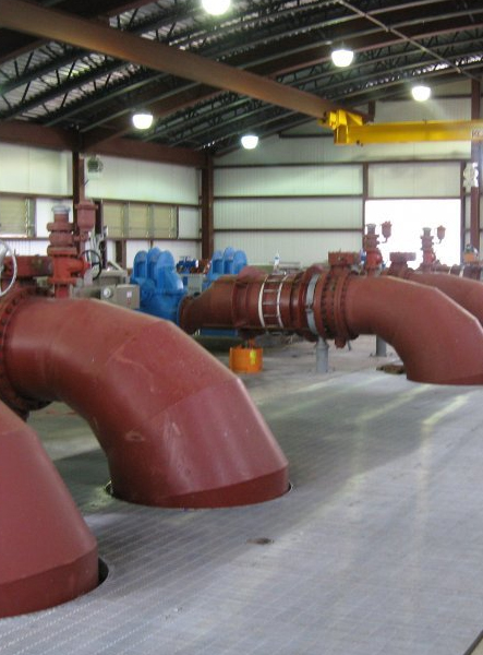 PUMP STATIONS AND CATHODIC COVERINGS